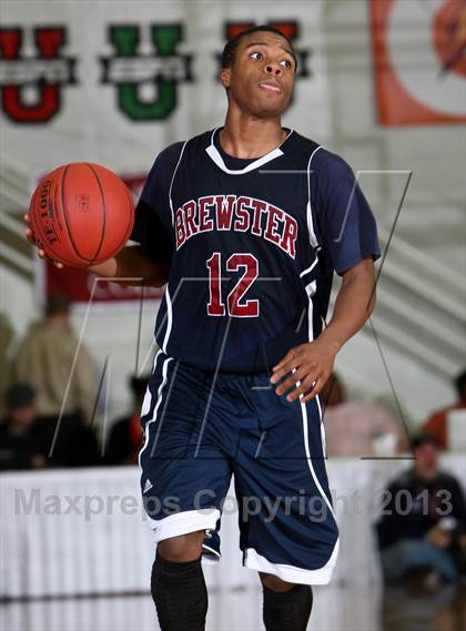 Thumbnail 2 in Brewster Academy vs. South Kent (Spalding Hoophall Classic) photogallery.