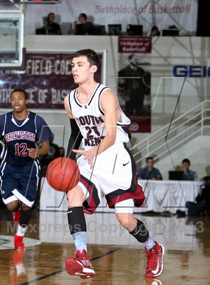 Thumbnail 3 in Brewster Academy vs. South Kent (Spalding Hoophall Classic) photogallery.