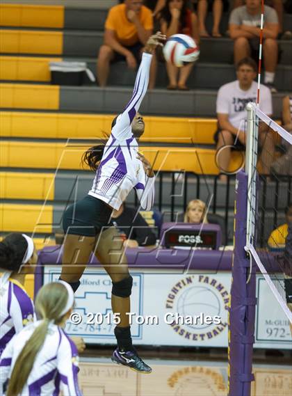 Thumbnail 3 in Farmersville vs Princeton (Farmersville Tournament) photogallery.