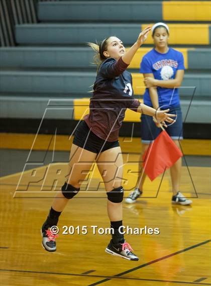 Thumbnail 2 in Farmersville vs Princeton (Farmersville Tournament) photogallery.