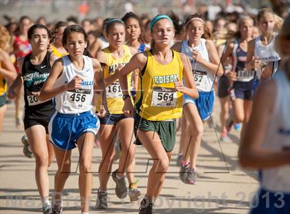 Thumbnail 3 in California Mount SAC Fastback Shootout (Freshman Girls Heats 1-2) photogallery.