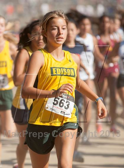 Thumbnail 1 in California Mount SAC Fastback Shootout (Freshman Girls Heats 1-2) photogallery.