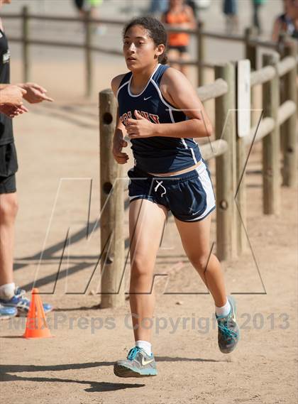Thumbnail 2 in California Mount SAC Fastback Shootout (Freshman Girls Heats 1-2) photogallery.