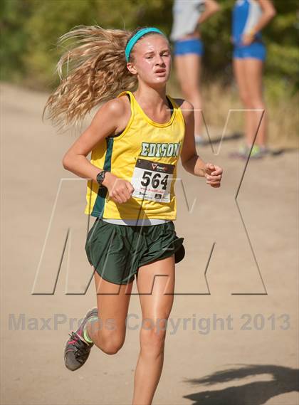 Thumbnail 1 in California Mount SAC Fastback Shootout (Freshman Girls Heats 1-2) photogallery.