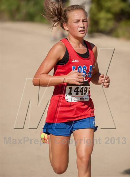 Thumbnail 2 in California Mount SAC Fastback Shootout (Freshman Girls Heats 1-2) photogallery.
