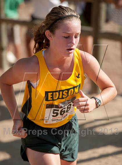 Thumbnail 1 in California Mount SAC Fastback Shootout (Freshman Girls Heats 1-2) photogallery.