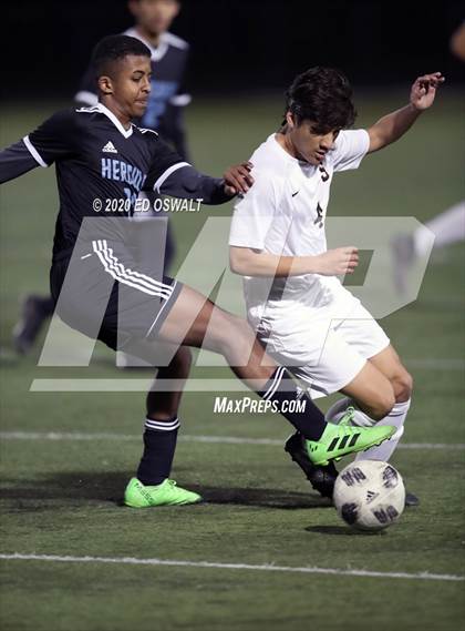 Thumbnail 3 in Salesian College Preparatory @ Hercules (TCAL Stone Quarterfinal) photogallery.
