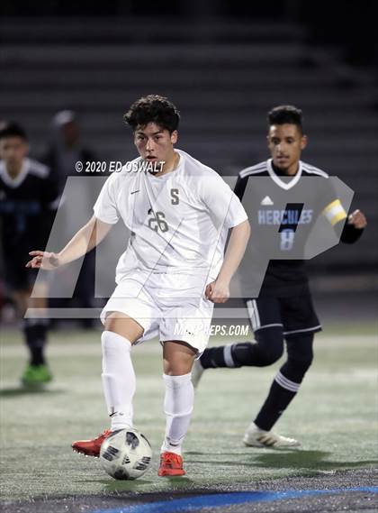 Thumbnail 1 in Salesian College Preparatory @ Hercules (TCAL Stone Quarterfinal) photogallery.