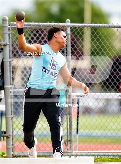 Thumbnail 3 in SJS Track and Field  Metro Finals (Shot Put) photogallery.