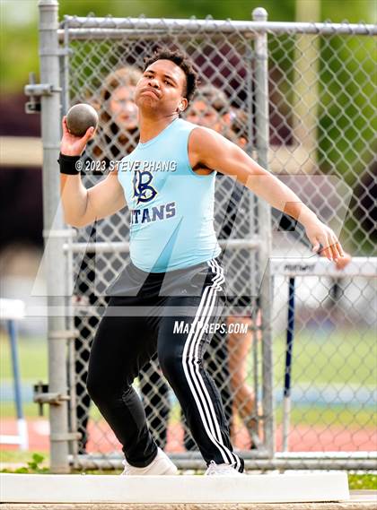 Thumbnail 2 in SJS Track and Field  Metro Finals (Shot Put) photogallery.