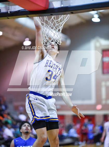 Thumbnail 2 in SAAABC Class 5A Boys High School All Star Game photogallery.