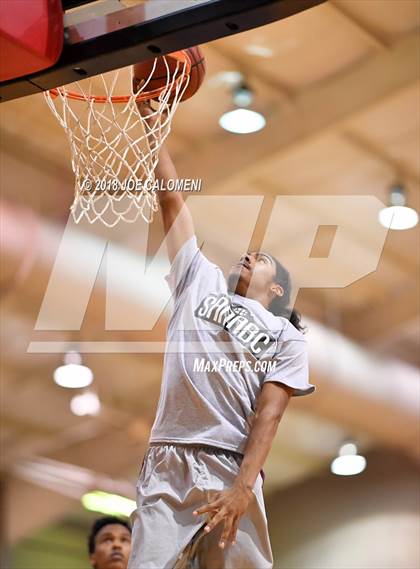 Thumbnail 2 in SAAABC Class 5A Boys High School All Star Game photogallery.