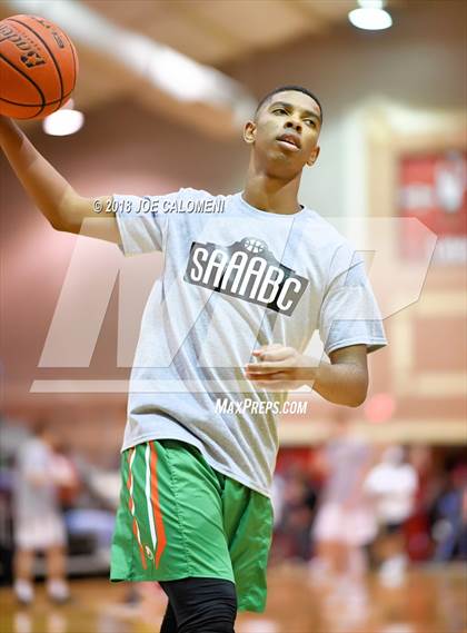 Thumbnail 2 in SAAABC Class 5A Boys High School All Star Game photogallery.
