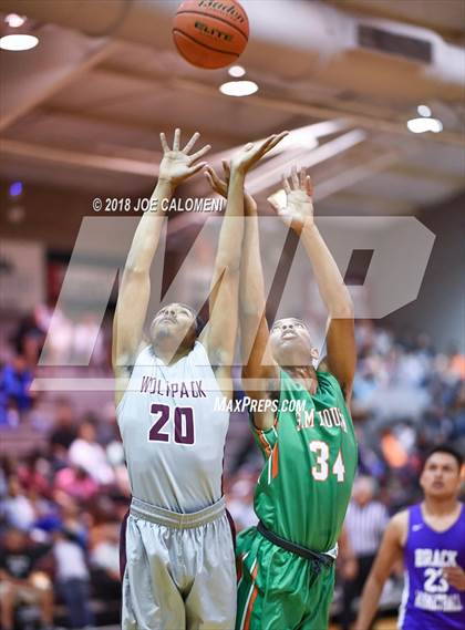 Thumbnail 3 in SAAABC Class 5A Boys High School All Star Game photogallery.