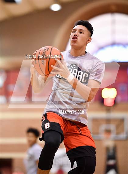 Thumbnail 1 in SAAABC Class 5A Boys High School All Star Game photogallery.