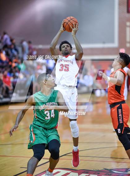 Thumbnail 3 in SAAABC Class 5A Boys High School All Star Game photogallery.