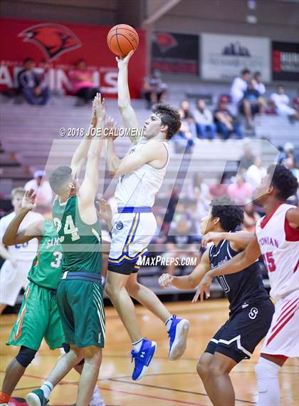 Thumbnail 2 in SAAABC Class 5A Boys High School All Star Game photogallery.