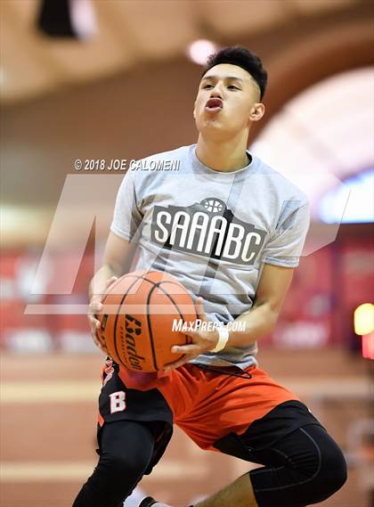 Thumbnail 2 in SAAABC Class 5A Boys High School All Star Game photogallery.
