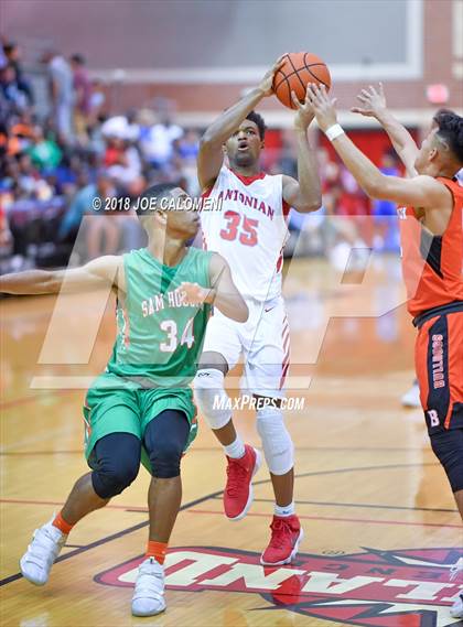 Thumbnail 2 in SAAABC Class 5A Boys High School All Star Game photogallery.