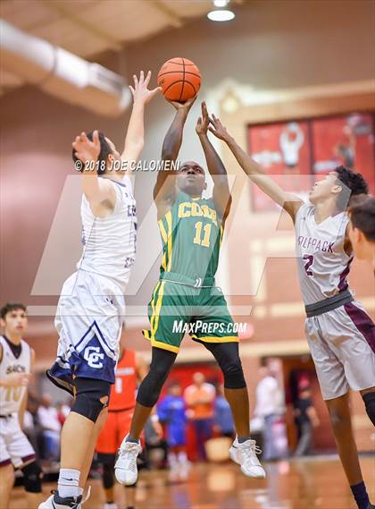 Thumbnail 2 in SAAABC Class 5A Boys High School All Star Game photogallery.