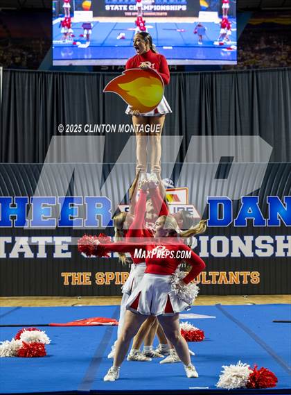 Thumbnail 3 in River Valley - Cheer (AIA Division IV Final) photogallery.