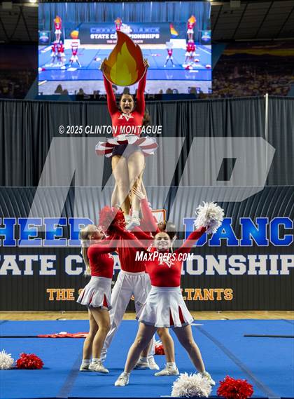 Thumbnail 2 in River Valley - Cheer (AIA Division IV Final) photogallery.