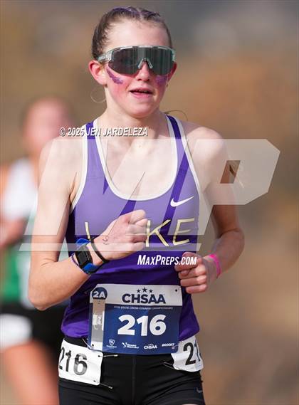 Thumbnail 2 in CHSAA 2A Cross Country Final photogallery.