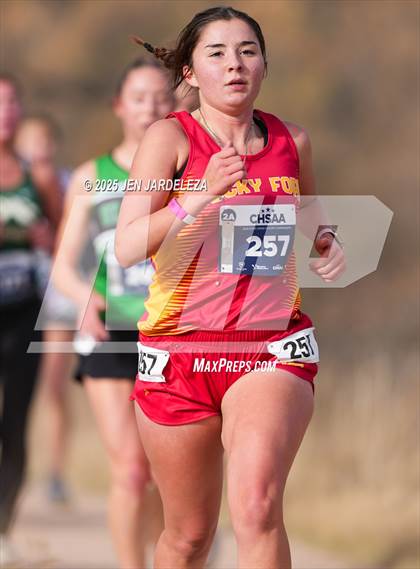 Thumbnail 3 in CHSAA 2A Cross Country Final photogallery.