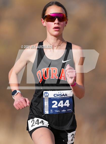 Thumbnail 1 in CHSAA 2A Cross Country Final photogallery.
