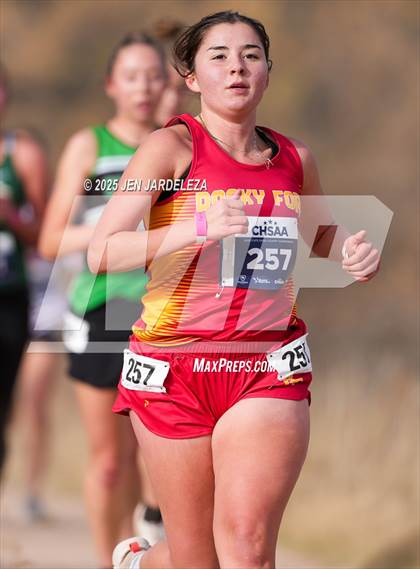 Thumbnail 1 in CHSAA 2A Cross Country Final photogallery.