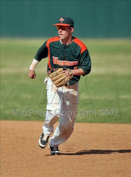 Thumbnail 1 in Naaman Forest vs McKinney North (Carrollton Diamond Classic) photogallery.