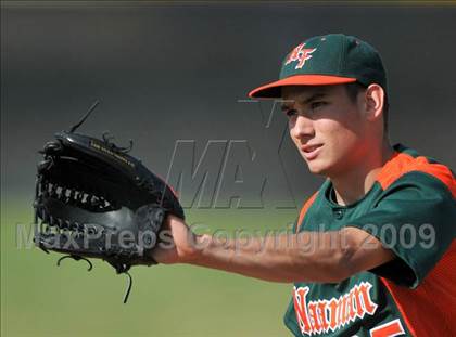Thumbnail 1 in Naaman Forest vs McKinney North (Carrollton Diamond Classic) photogallery.