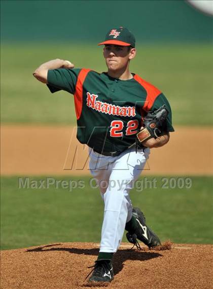 Thumbnail 3 in Naaman Forest vs McKinney North (Carrollton Diamond Classic) photogallery.