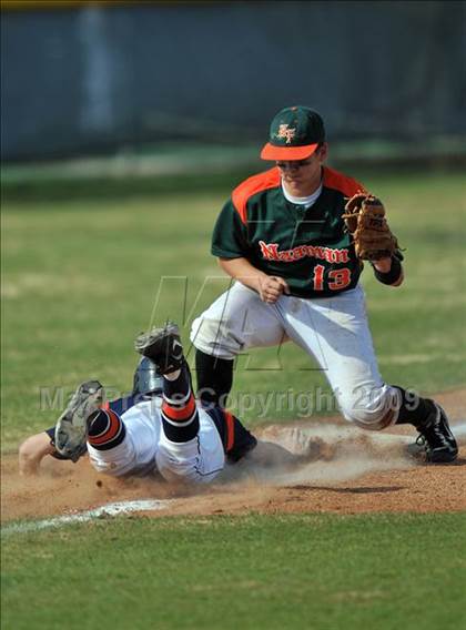 Thumbnail 3 in Naaman Forest vs McKinney North (Carrollton Diamond Classic) photogallery.