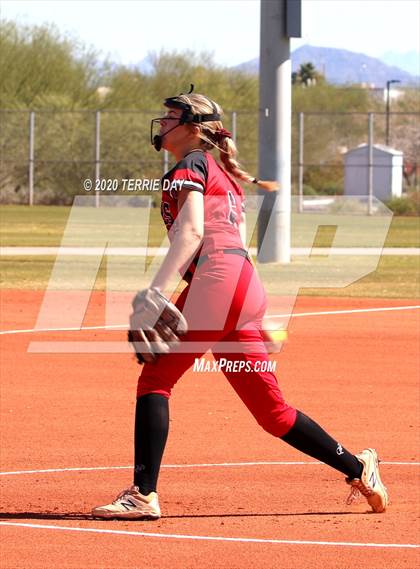 Thumbnail 3 in Xavier College Prep vs. Sunrise Mountain photogallery.