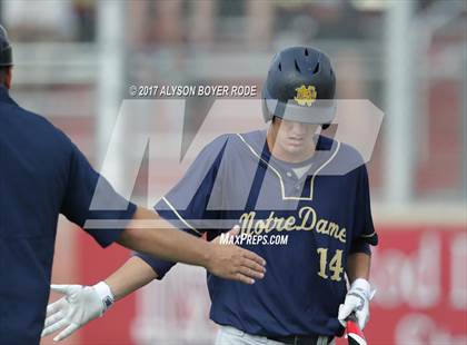 Thumbnail 1 in Aliso Niguel vs. Notre Dame (Boras Classic) photogallery.