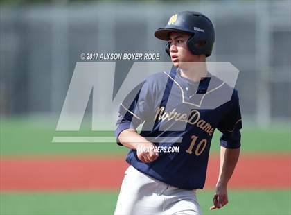 Thumbnail 2 in Aliso Niguel vs. Notre Dame (Boras Classic) photogallery.