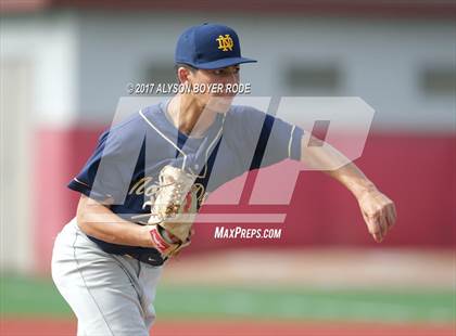 Thumbnail 2 in Aliso Niguel vs. Notre Dame (Boras Classic) photogallery.