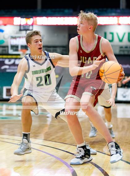 Thumbnail 3 in Juab vs. Timpanogos (Utah Valley Tip-Off Classic) photogallery.