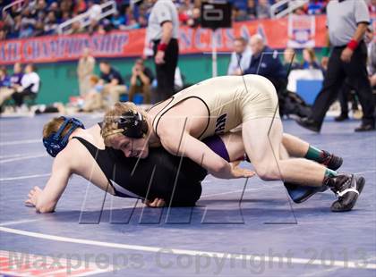 Thumbnail 3 in NCHSAA State 2A Boys Wrestling Championships (Finals)  photogallery.