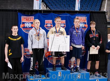 Thumbnail 3 in NCHSAA State 2A Boys Wrestling Championships (Finals)  photogallery.
