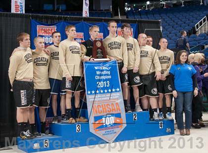 Thumbnail 1 in NCHSAA State 2A Boys Wrestling Championships (Finals)  photogallery.