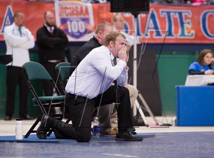 Thumbnail 1 in NCHSAA State 2A Boys Wrestling Championships (Finals)  photogallery.