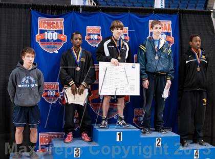 Thumbnail 2 in NCHSAA State 2A Boys Wrestling Championships (Finals)  photogallery.