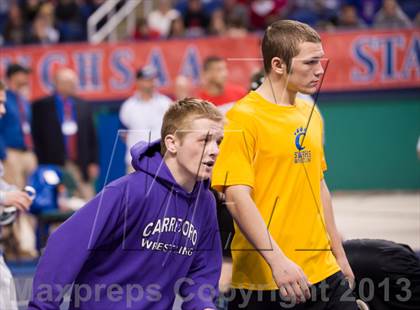 Thumbnail 1 in NCHSAA State 2A Boys Wrestling Championships (Finals)  photogallery.