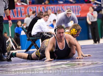 Thumbnail 3 in NCHSAA State 2A Boys Wrestling Championships (Finals)  photogallery.