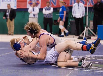 Thumbnail 1 in NCHSAA State 2A Boys Wrestling Championships (Finals)  photogallery.