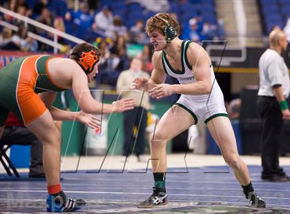 Thumbnail 3 in NCHSAA State 2A Boys Wrestling Championships (Finals)  photogallery.