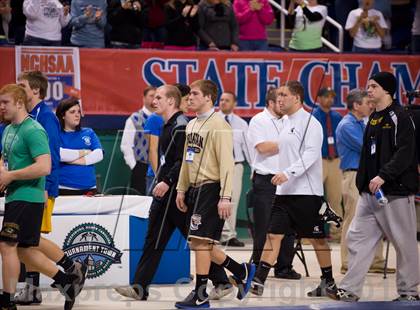 Thumbnail 1 in NCHSAA State 2A Boys Wrestling Championships (Finals)  photogallery.