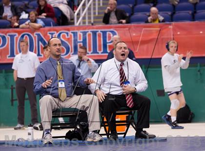 Thumbnail 1 in NCHSAA State 2A Boys Wrestling Championships (Finals)  photogallery.
